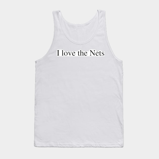 I love the Nets Tank Top by delborg